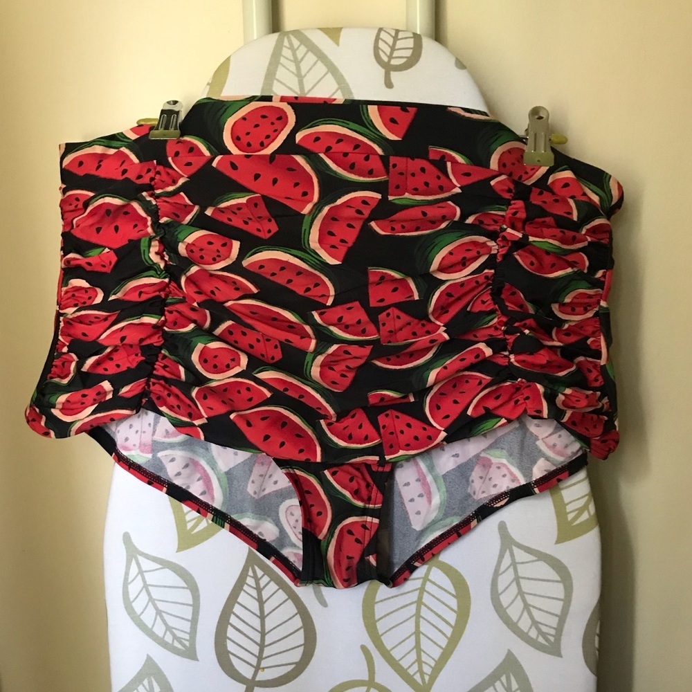 Unique Vintage high waist swim bottoms